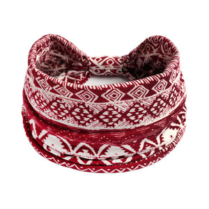 Big bow tie bunny ears headband