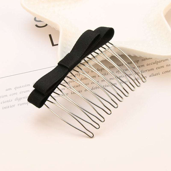 Bow Hair Comb Clip
